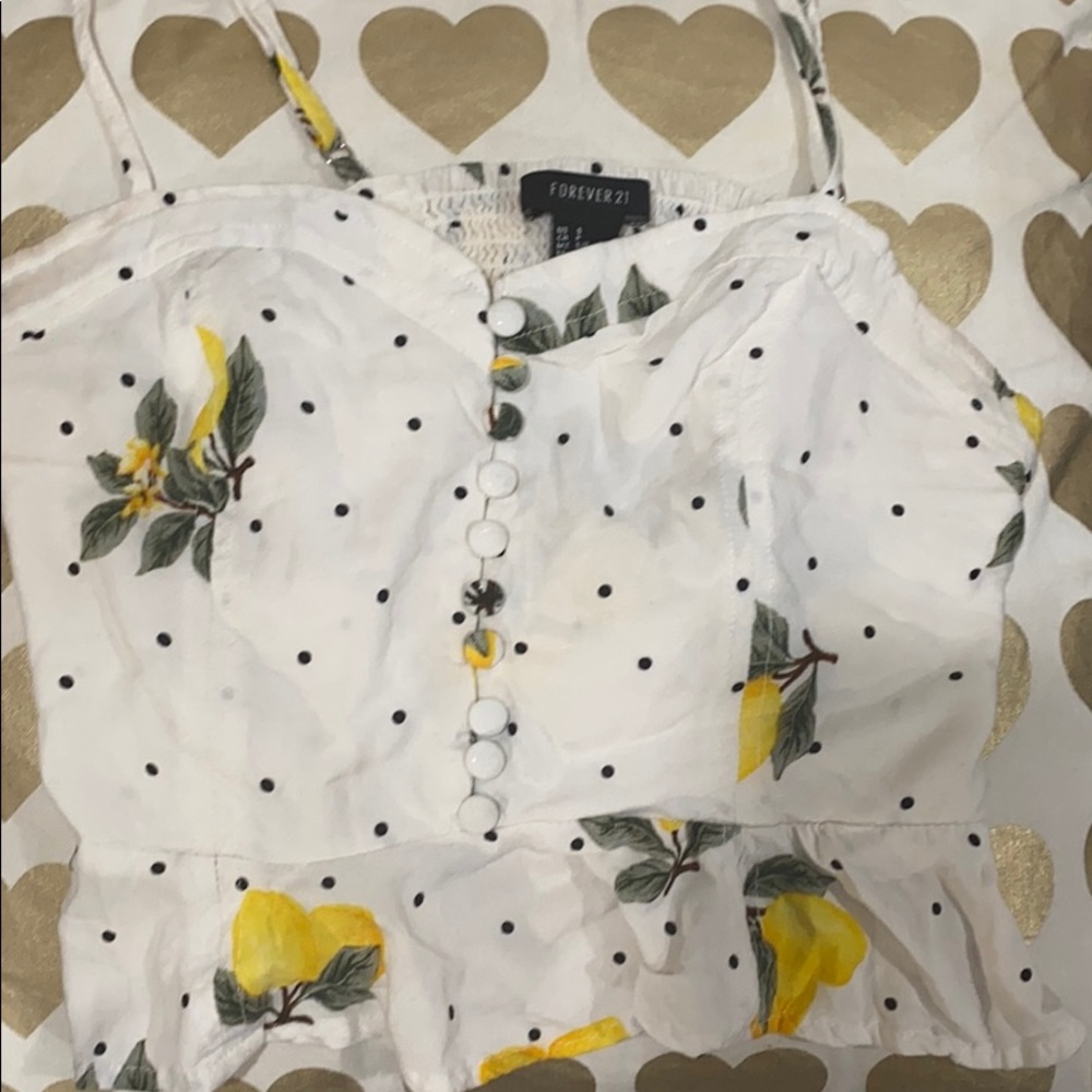 Forever 21 peplum top